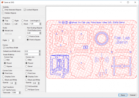 Save As Scalable Vector Graphics Food4rhino