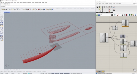 Free Grasshopper plugin for naval architecture and marine industry.
