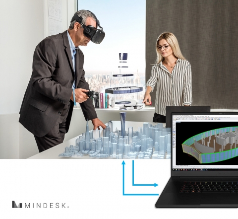 Website  www.mindeskvr.com Mindesk is the first and most advanced Virtual Reality interface for Rhino 6.
