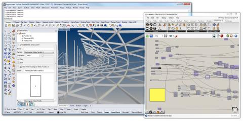 Salamander 3 enables the modelling and parametric generation of structural analysis and BIM models.
