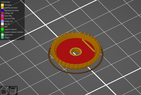 Gear is a simple way to generate involute gear This utility is designed 

