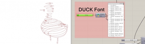 Ducks queue all the time. A series of grasshopper components help to sort all kind of geometry (points, curves,breps, meshes)
