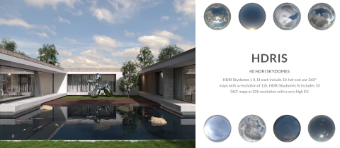 VP COMPLETE is the ultimate collection of 3D models, textures and hdris for architectural visualization in Rhino 5 and v-ray with over 700 HQ assets.