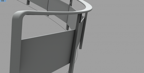 A railing that can be beveled!